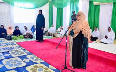 WOMEN OF PEMBA ISLAND PRAY FOR PRESIDENT SAMIA SULUHU HASSAN