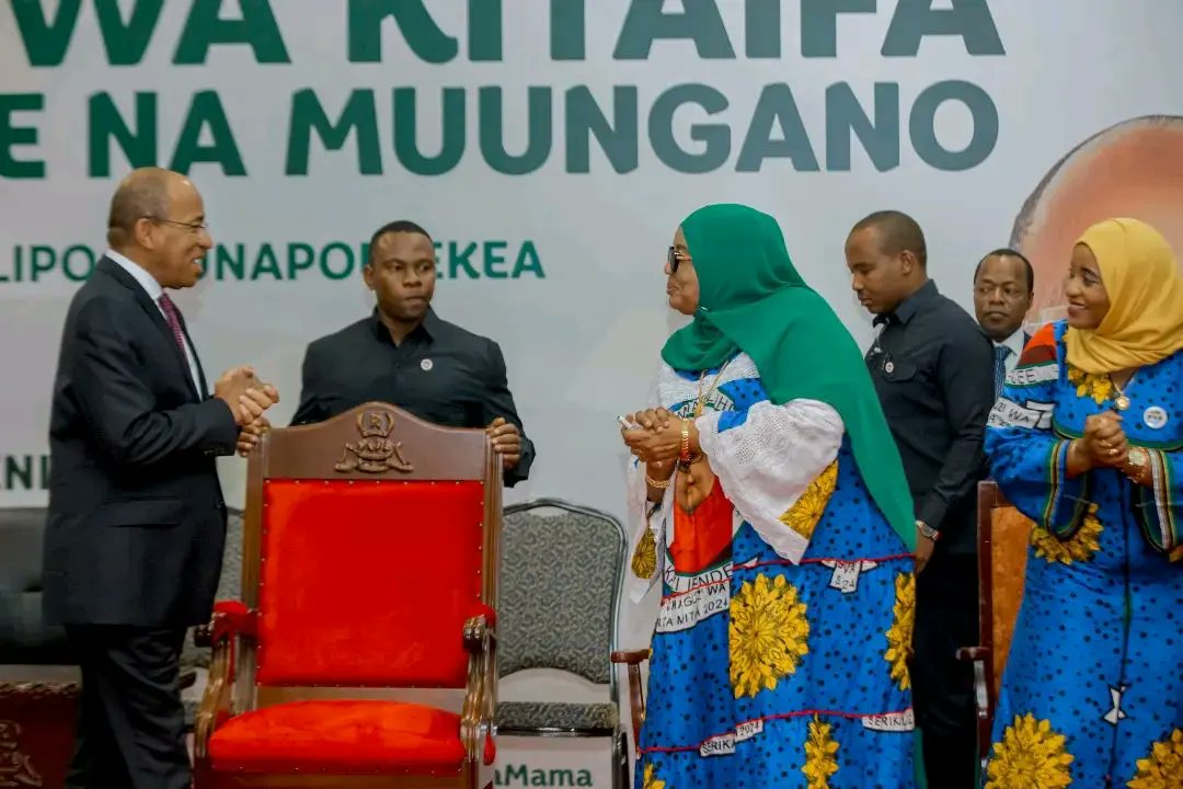 President Hussein Ali Mwinyi President Hussein Ali Mwinyi