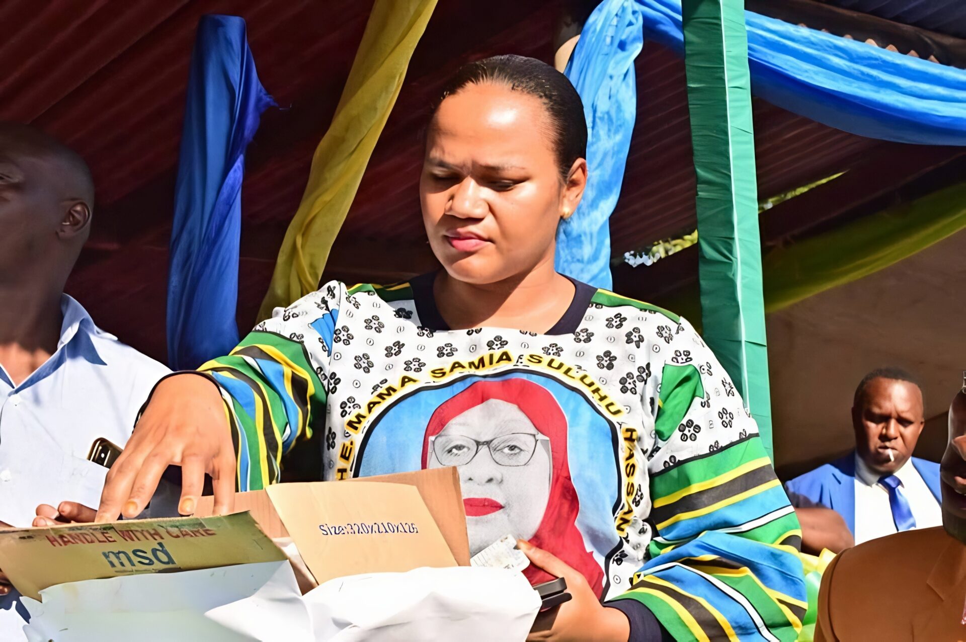 Tanzanian village Tanzanian village