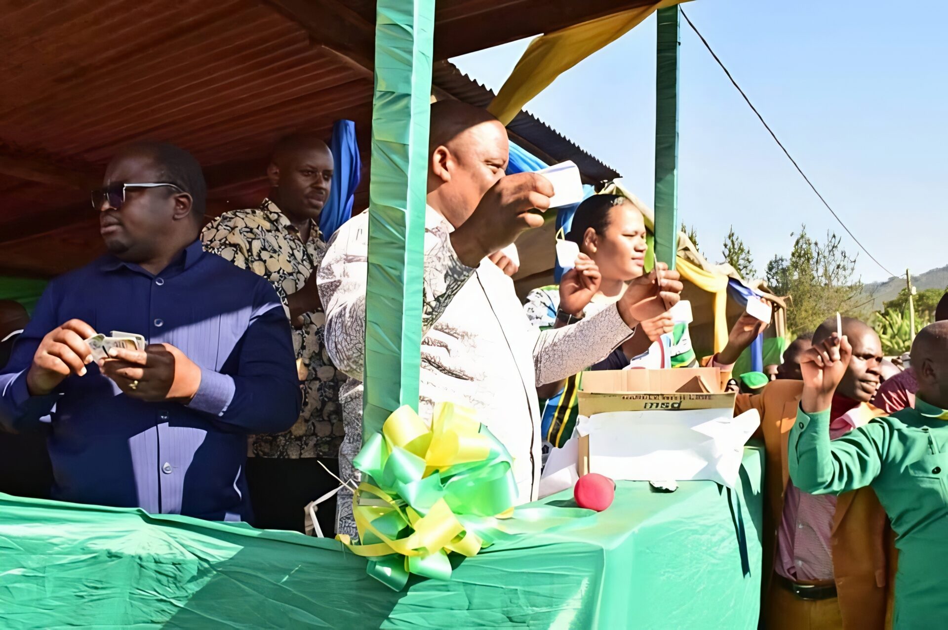 Tanzanian village Tanzanian village