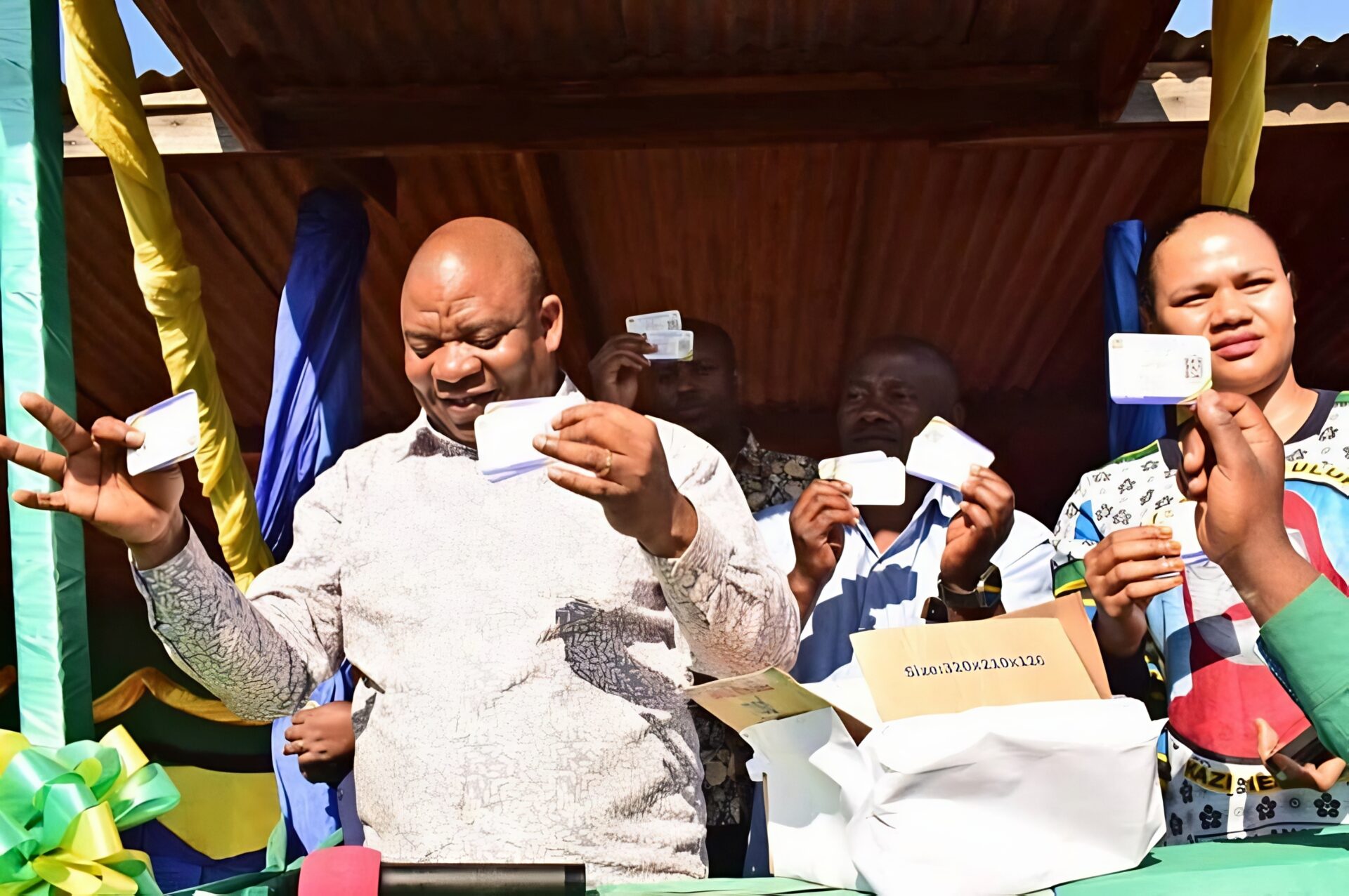 Tanzanian village Tanzanian village