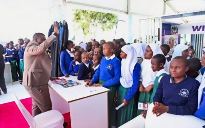 DODOMA PRIMARY SCHOOL STUDENTS AT THE TANZANIA PARLIAMENT PAVILION